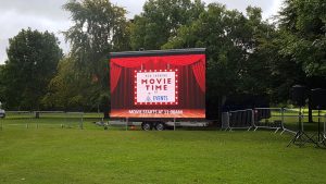 outdoor cinema big screen hire 1