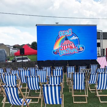 Outdoor Cinema big screen hire